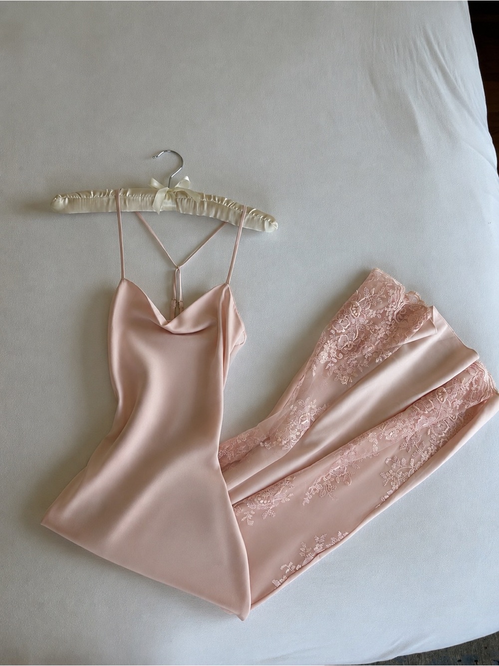 Hera Collection Blush Pink Satin Jacket with Floral Lining